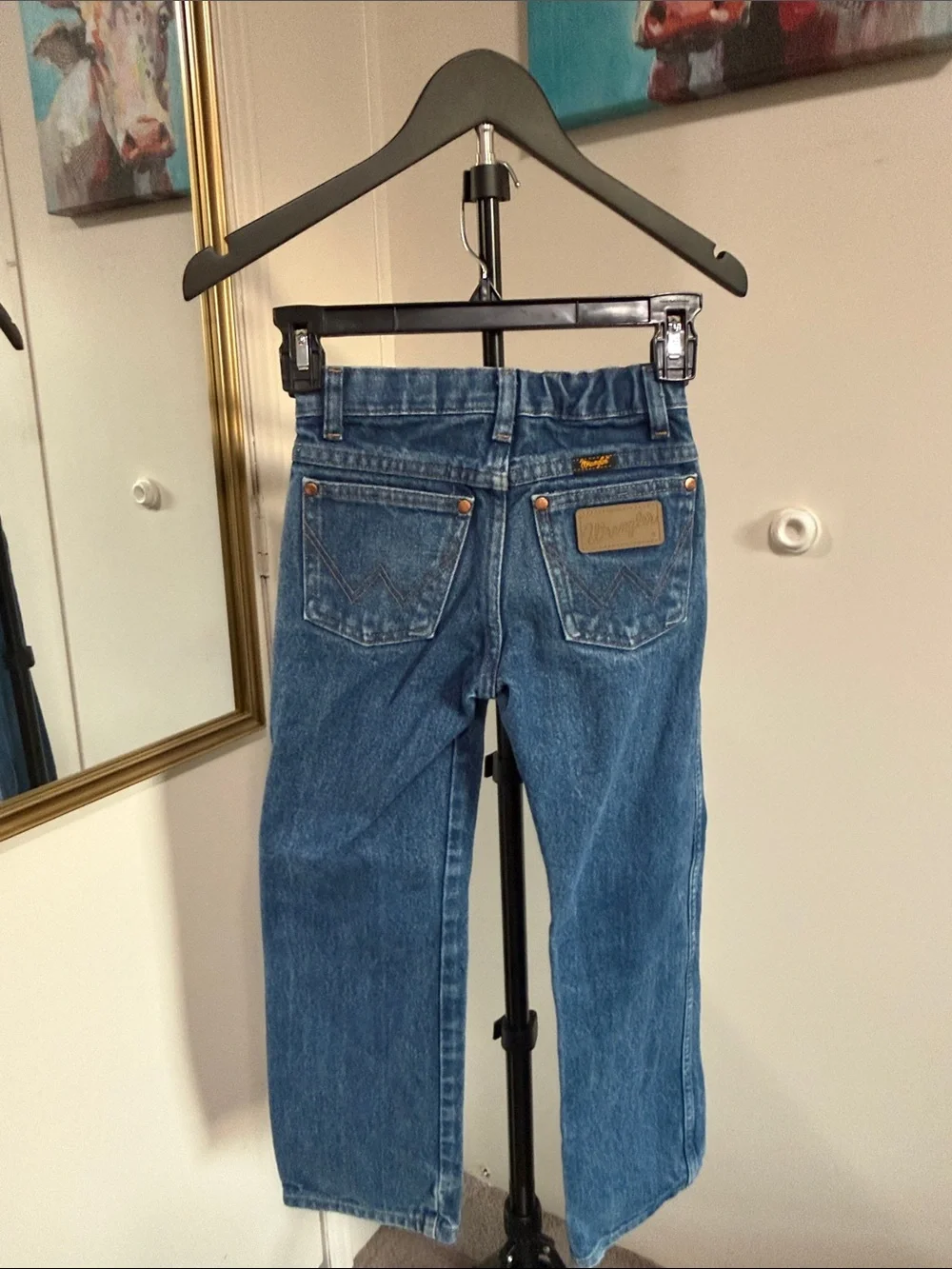 Wrangler Boy’s 8 Slim Blue Straight Jeans